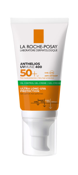 La Roche-Posay Anthelios UVMUNE 400 Oil Control, Żel-krem SPF 50+, 50 ml