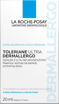 La Roche Posay Toleriane Ultra Dermallergo, serum nawilżające do twarzy, 20 ml