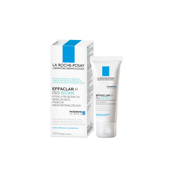 La Roche-Posay Effaclar H Iso-Biome krem nawilżający, 40 ml