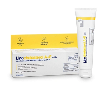 LINOCHOLESTEROL A+E Lekki , krem cholesterolowy z witaminami A i E, 80 g