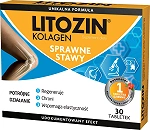 Litozin Kolagen tabletki ze składnikami wspierającymi sprawne stawy, 30 szt.