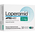 Loperamid APTEO MED tabletki wskazane do stosowania przy ostrej biegunce, 10 szt.