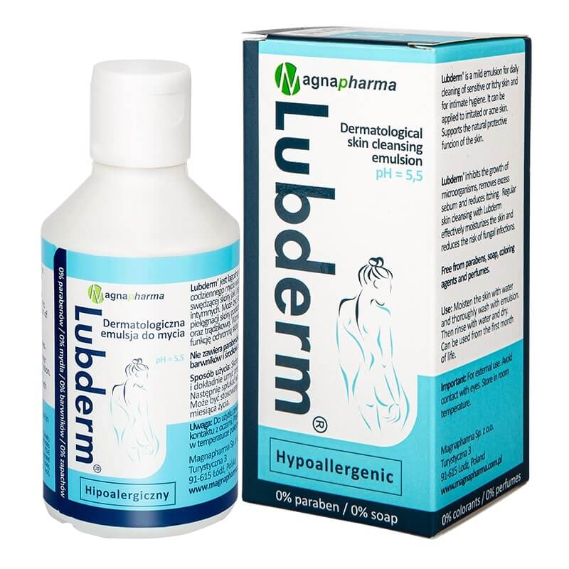 Lubderm Dermatologi emulsja dermatologiczna do mycia, 150 ml