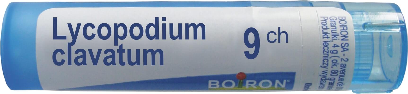 Boiron Lycopodium Clavatum 9 CH granulki, 4 g