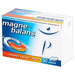 Magne-Balans Plus tabletki pomagające uzupełnić niedobory magnezu, 50 szt.