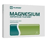 Magnesium Asparticum Filofarm tabletki wspomagające w niedoborach magnezu, 50 szt.