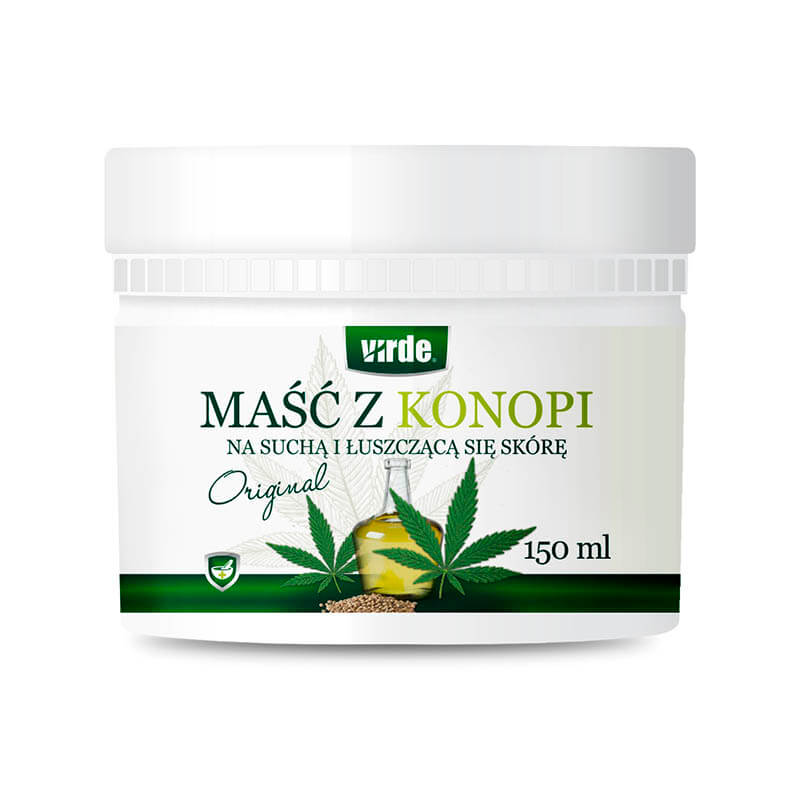 Virde Maść Konopna z olejem z nasion konopii i witaminą E, 150 ml