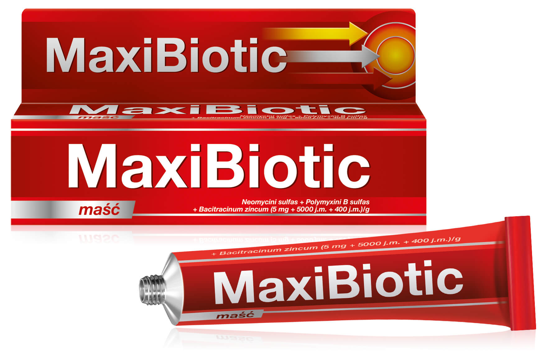 Maxibiotic  maść na drobne rany i otarcia, 5 g