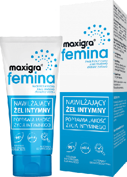 Maxigra femina , nawilżający żel intymny, 75 ml