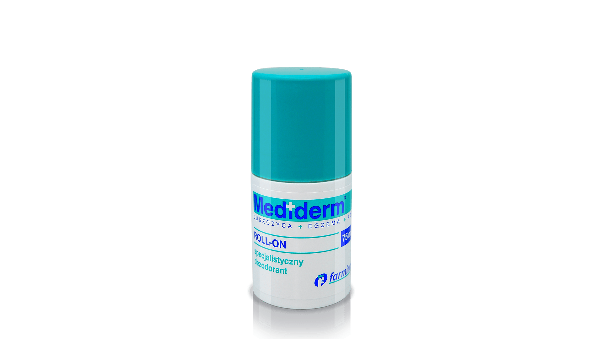 Mediderm ROLL-ON dezodorant w płynie chroniący przed nadmiernym poceniem i nieprzyjemnym zapachem, 75 ml