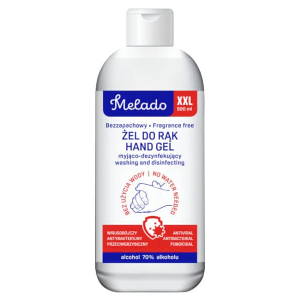 Melado , żel dezynfekujący do rąk, 500 ml