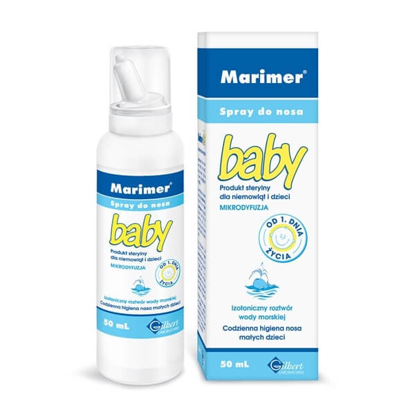 Marimer Baby, aerozol do nosa dla dzieci i niemowląt, 50 ml