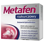 Metafen rozkurczowy tabletki, 40 szt.