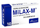 MiLAX-M, czopki glicerolowe dla dorosłych, 10 szt. czopki glicerolowe dla dorosłych, 10 szt.