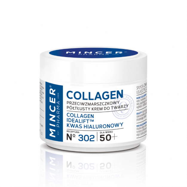 BASEL OLTEN PHARM MINCER PH.Collagen, krem półtłusty przeciwzmarszczkowy do twarzy, 50 ml — Składniki i ocena