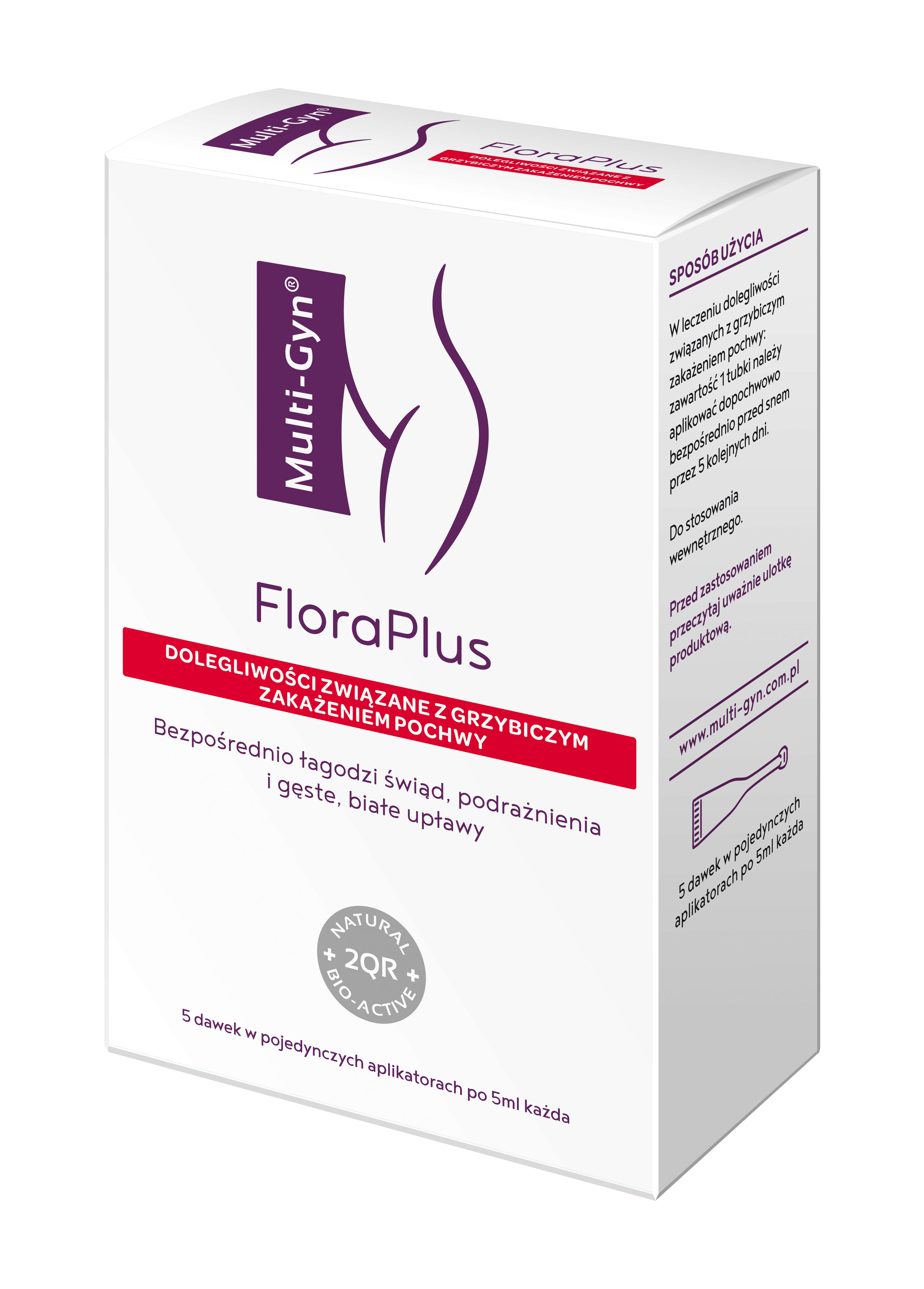 Multi-Gyn FloraPlus, żel dopochwowy, 5 aplikacji