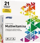 Multiwitamina APTEO tabletki z witaminami i minerałami, 60 szt.