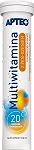 Multiwitamina z żeń-szeniem tabletki musujące z witaminami i minerałami o smaku cytrynowym, 20 szt.