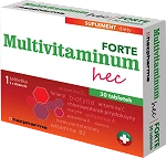 Multivitaminum Forte Hec , tabletki zawierające kompleks witamin, 30 szt.
