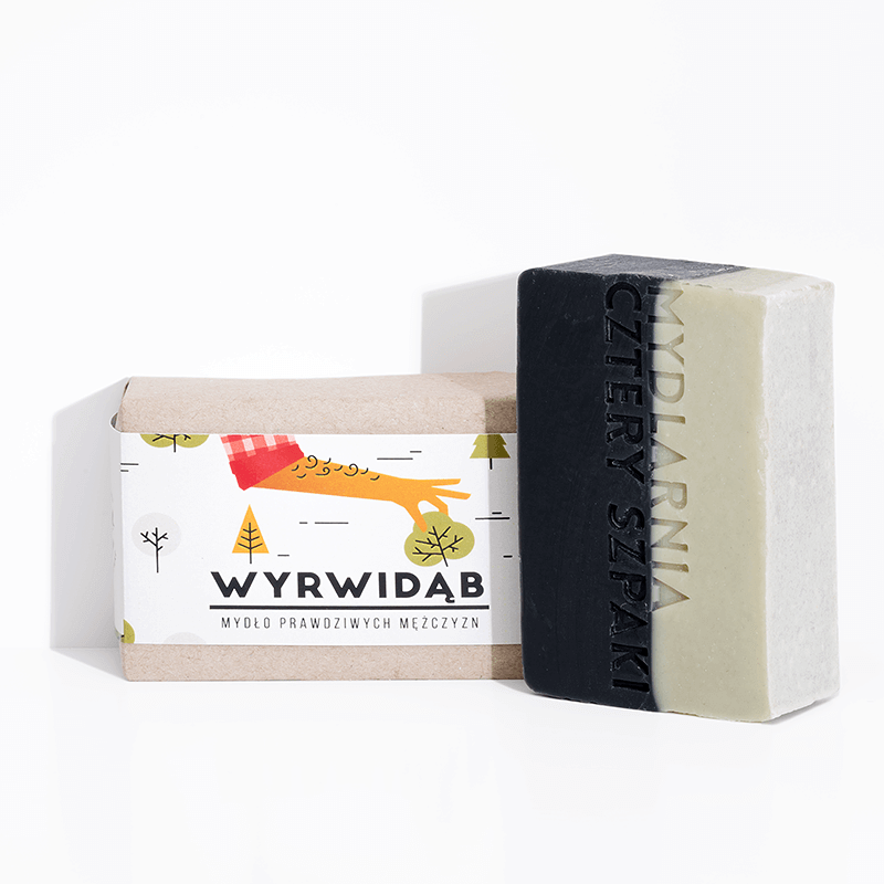 4Szpaki Mydło Wyrwidąb, dla mężczyzn, 110 g