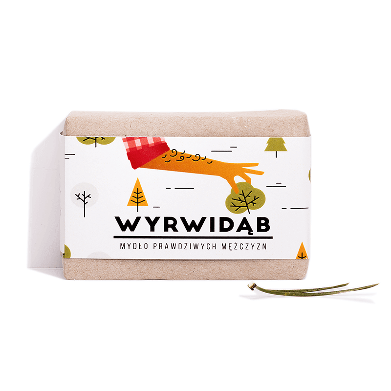 4Szpaki Mydło Wyrwidąb, dla mężczyzn, 110 g