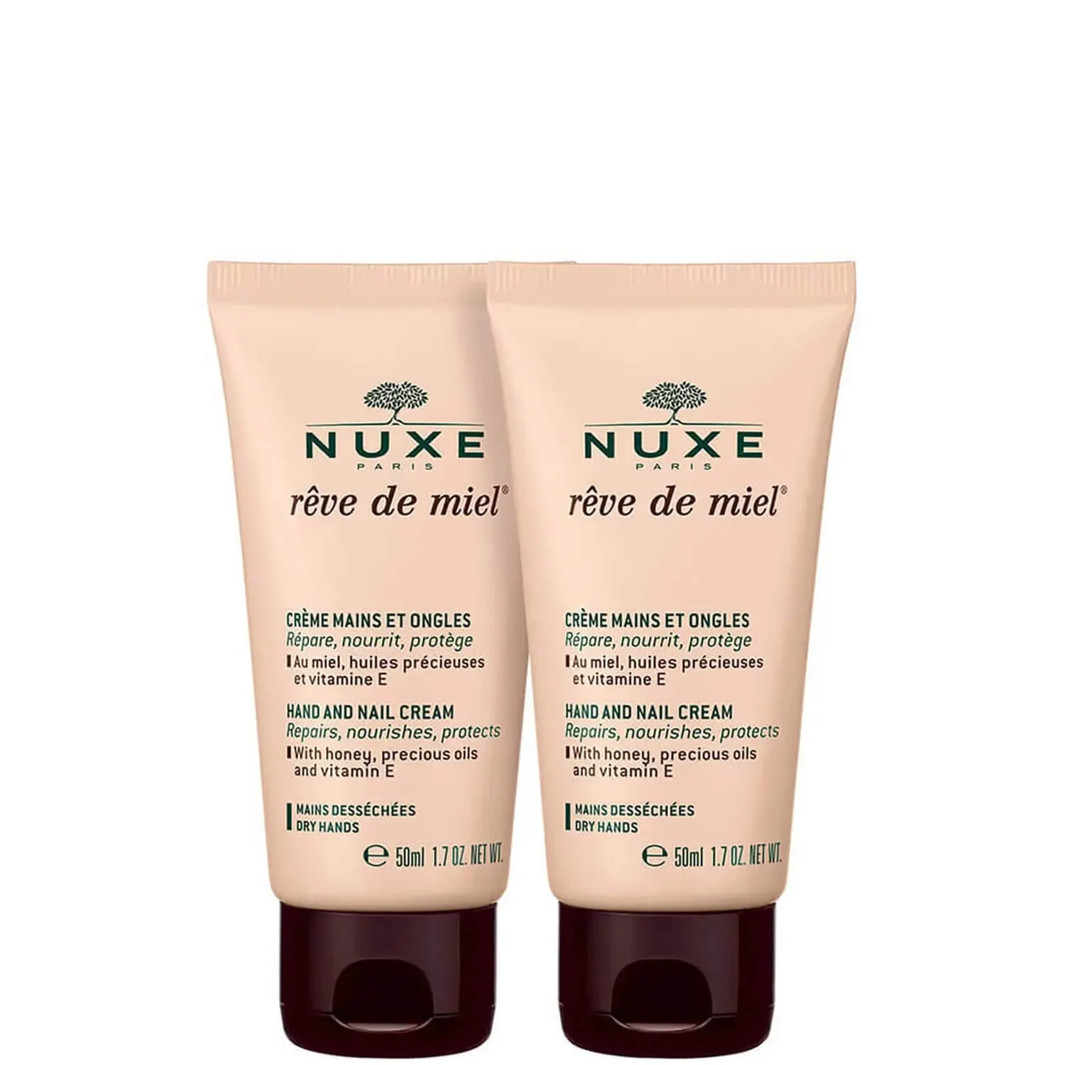 NUXE POLSKA Nuxe Reve De Miel, Handcreme, 2 x 50 ml