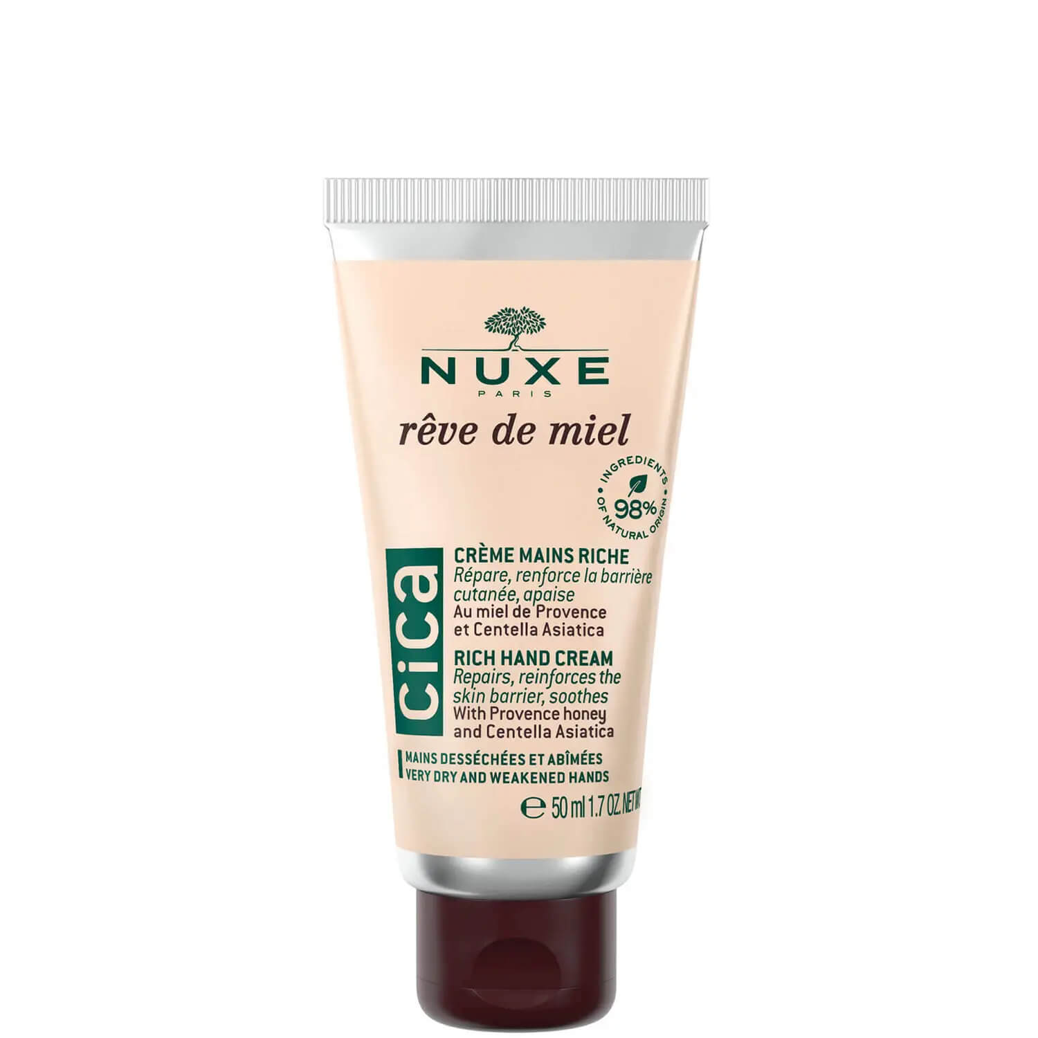 Nuxe Reve De Miel Cica, krem do rąk, 50 ml