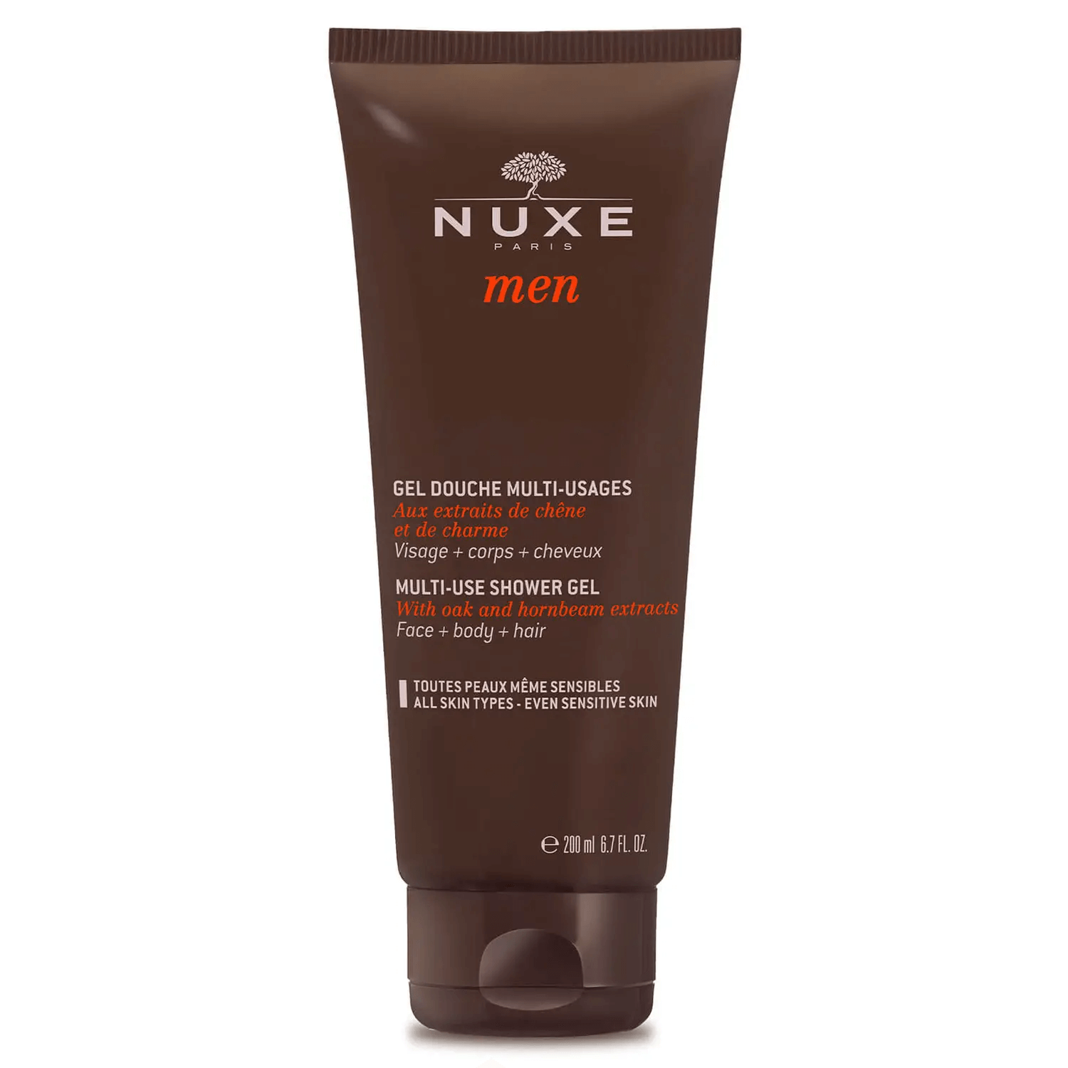 NUXE POLSKA NUXE Men , żel wielofunkcyjny do ciała i włosów, 200 ml — Składniki i ocena