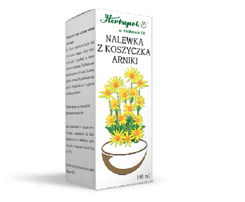 Nalewka z koszyczka arniki, koncentrat do stosowania na skórę, 100 ml