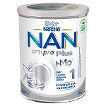 NAN OptiPro Plus 1 mleko modyfikowane początkowe w proszku dla niemowląt od urodzenia, 800 g