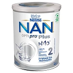 NAN OptiPro Plus 2 mleko modyfikowane w proszku dla niemowląt powyżej 6 miesiąca życia, 800 g