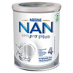 NAN  OptiPro Plus 4 mleko modyfikowane następne dla dzieci powyżej 2 roku życia, 800 g