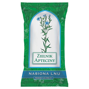 Nasiona Lnu , zioła do zaparzenia na dolegliwości jelitowo-żołądkowe, 250 g