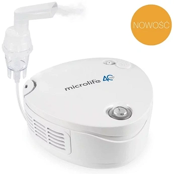 MICROLIFE Inhalator kompresorowy NEB 210, wspomagający leczenie dróg oddechowych, 1 szt.