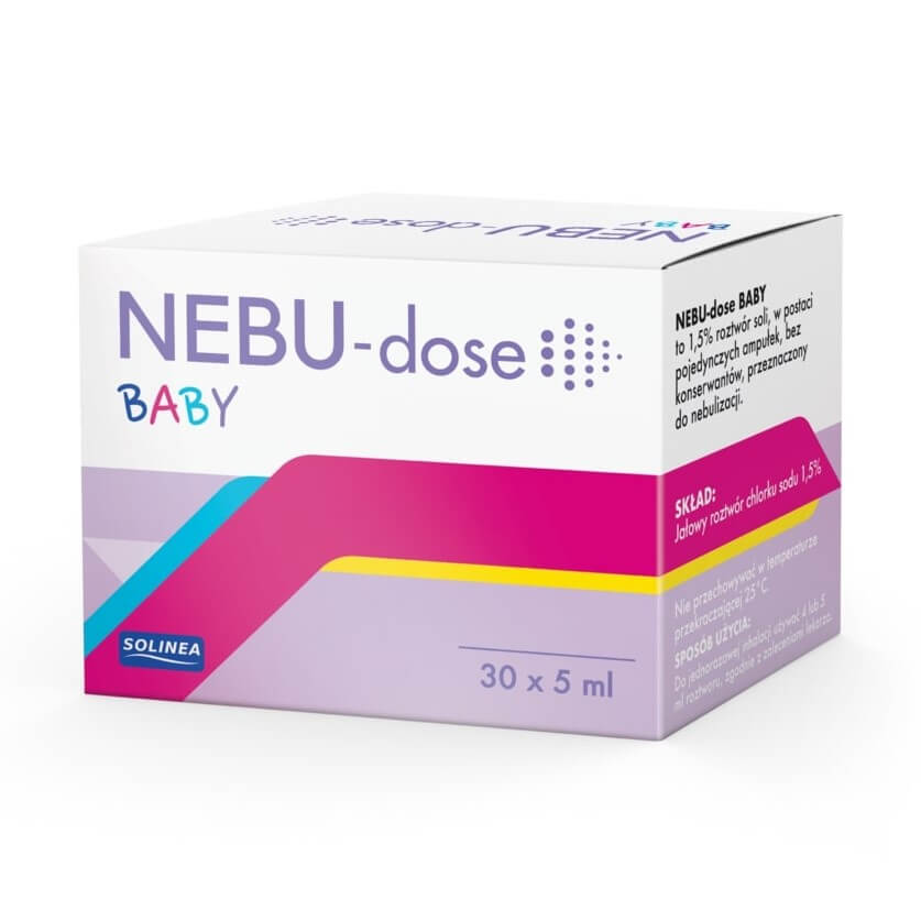 NEBU-dose BABY , płyn do inhalacji, 30 ampułek x 5 ml