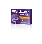 Nifuroksazyd Gedeon Richter  tabletki powlekane o działaniu przeciwbiegunkowym, 24 szt.