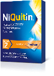 NiQuitin plastry wspomagające rzucenie palenia, 7 szt.