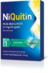 NiQuitin plastry transdermalne wspomagające rzucenie palenia, 7 szt.
