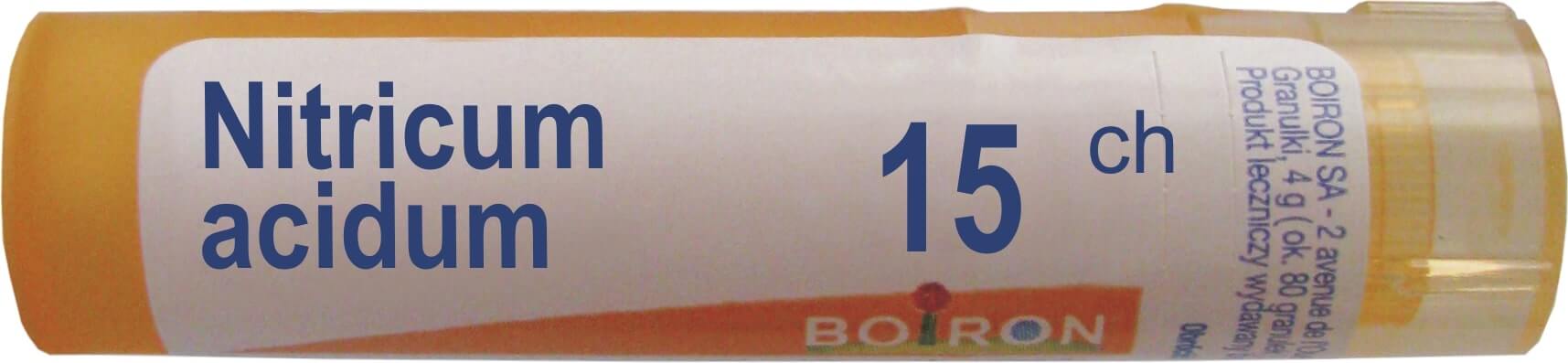 Boiron Nitricum Acidum 15 CH granulki, 4 g