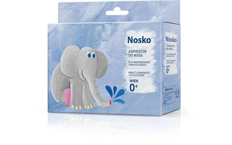 Nosko, zestaw aspirator do nosa dla dzieci, 1 szt.
