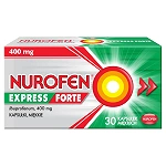 Nurofen Express Forte kapsulki na ból i goraczkę, 30 szt. 