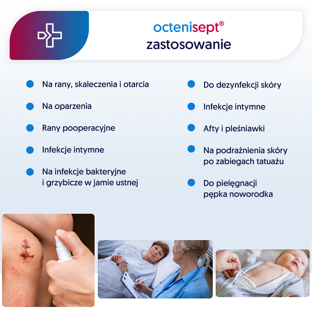 Octenisept, płyn odkażający rany, butelka 250 ml