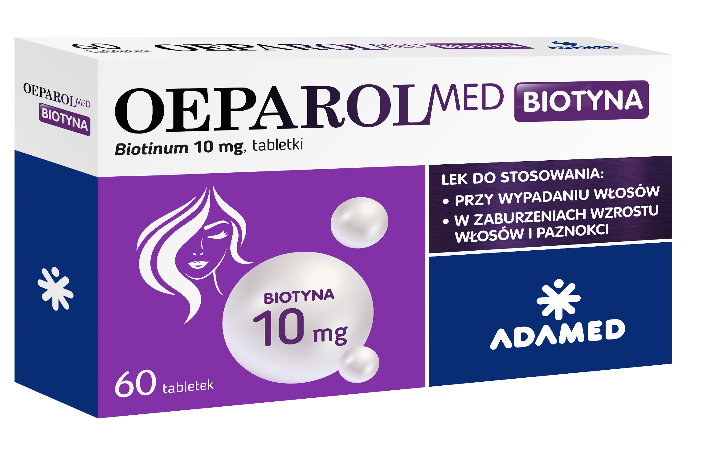 OeparolMed Biotyna 10 mg, tabletki, 60 szt.