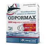 Olimp Odpormax Forte kapsułki ze składnikami wspomagającymi odporność z olejem z wątroby rekina, 60 szt.