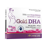 Olimp Gold DHA  kapsułki z kwasem foliowym dla kobiet w ciąży, 30 szt. 