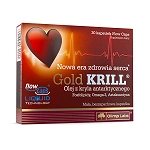 Olimp Gold KRILL  kapsułki ze składnikami wspomagającymi prawidłową pracę serca, 30 szt.