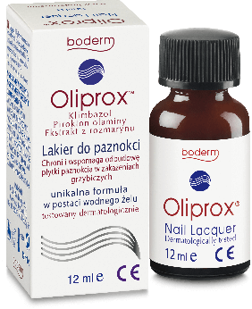 Oliprox, lakier przeciwgrzybiczy do paznokci, 12 ml