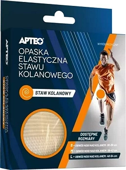 Opaska elastyczna APTEO CARE, stawu kolanowego rozmiar L, 1 szt.