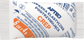 Opaska CREP, elastyczna podtrzymująca 4 m x 6 m, 1 szt.