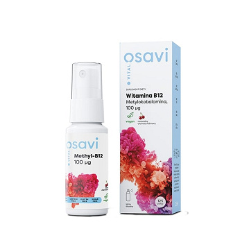 Osavi Witamina B12, spray doustny o smaku wiśniowym, 25 ml